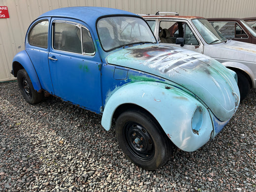 1972 Super Beetle Autostick Parts Car Part Out