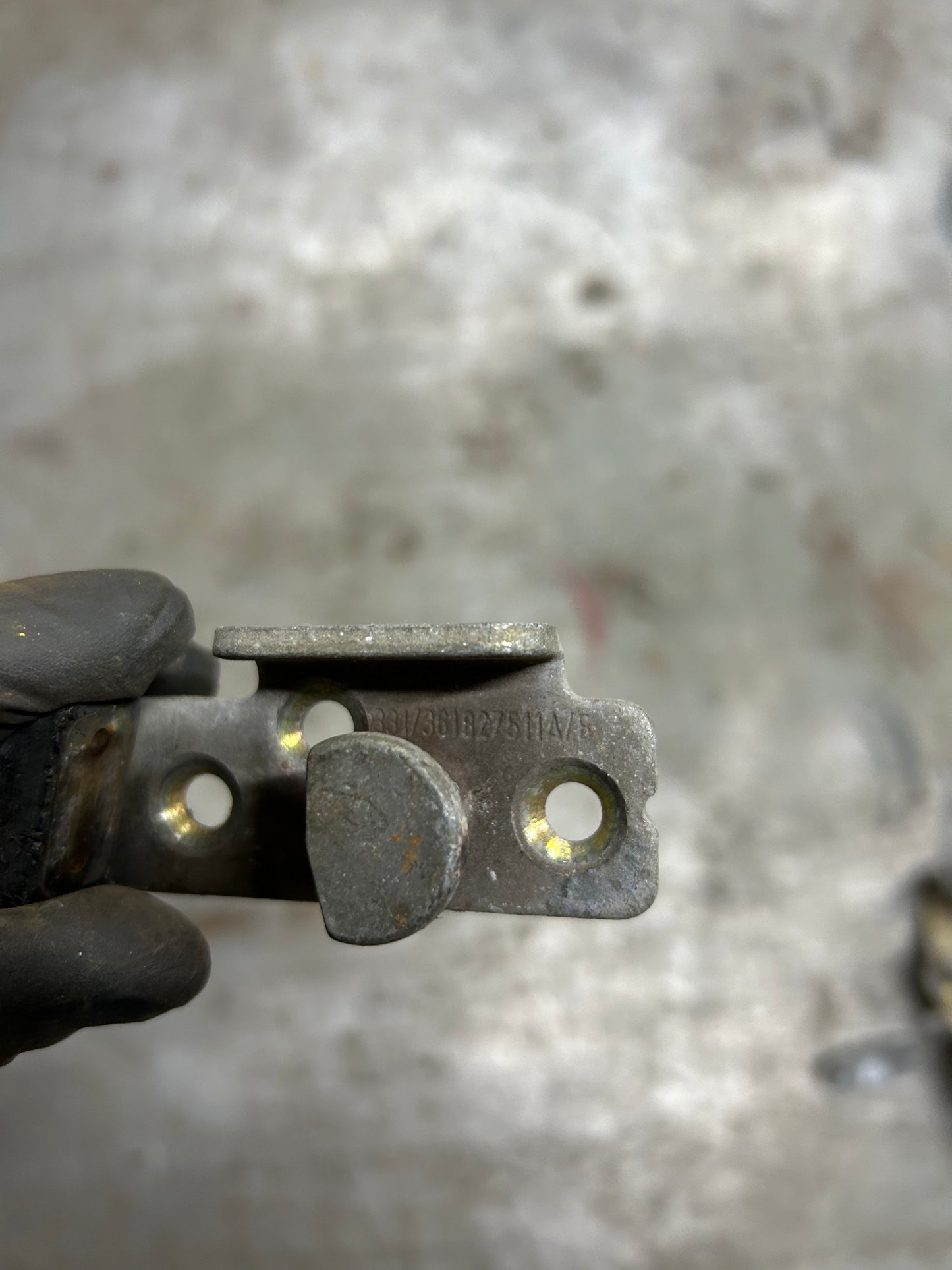 Vanagon Rear Hatch Latch Striker Plate