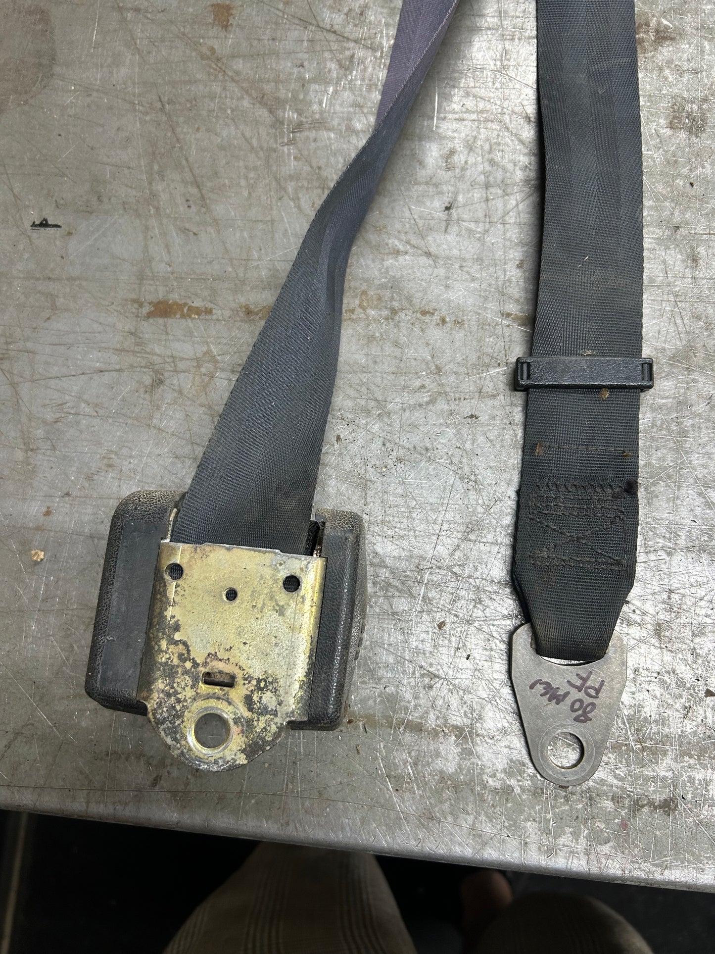 1979-80 MK1 Rabbit Sedan Front Seat Belt