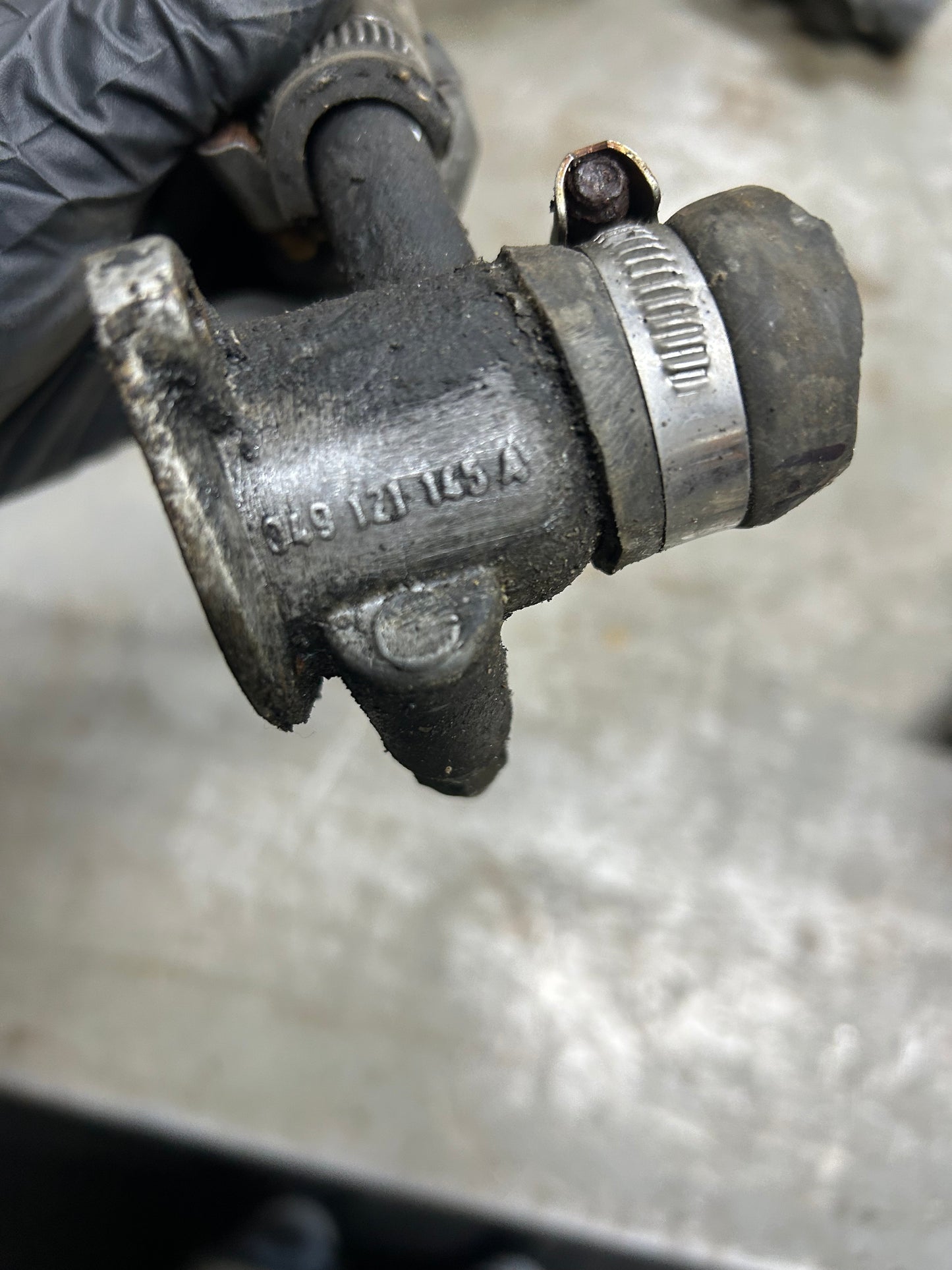 Early MK1 Rabbit 1.5-1.7 Gas Engine Coolant Flange