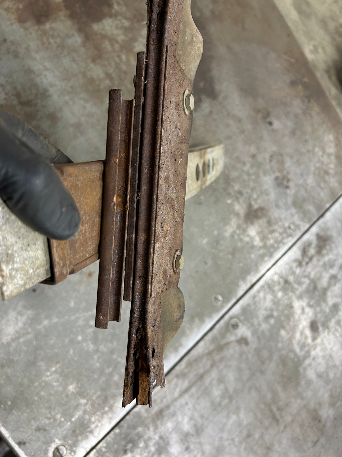 Karmann Ghia Coupe Right Window Track
