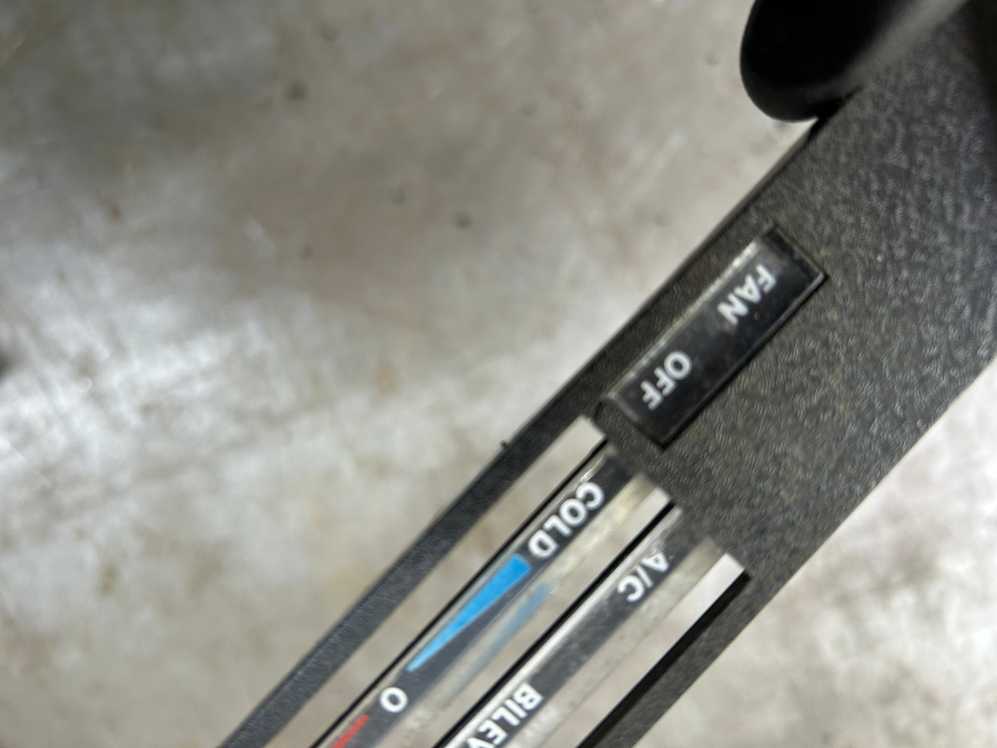 1974-80 MK1 Rabbit/Caddy/Scirocco HVAC Control Trim Panel
