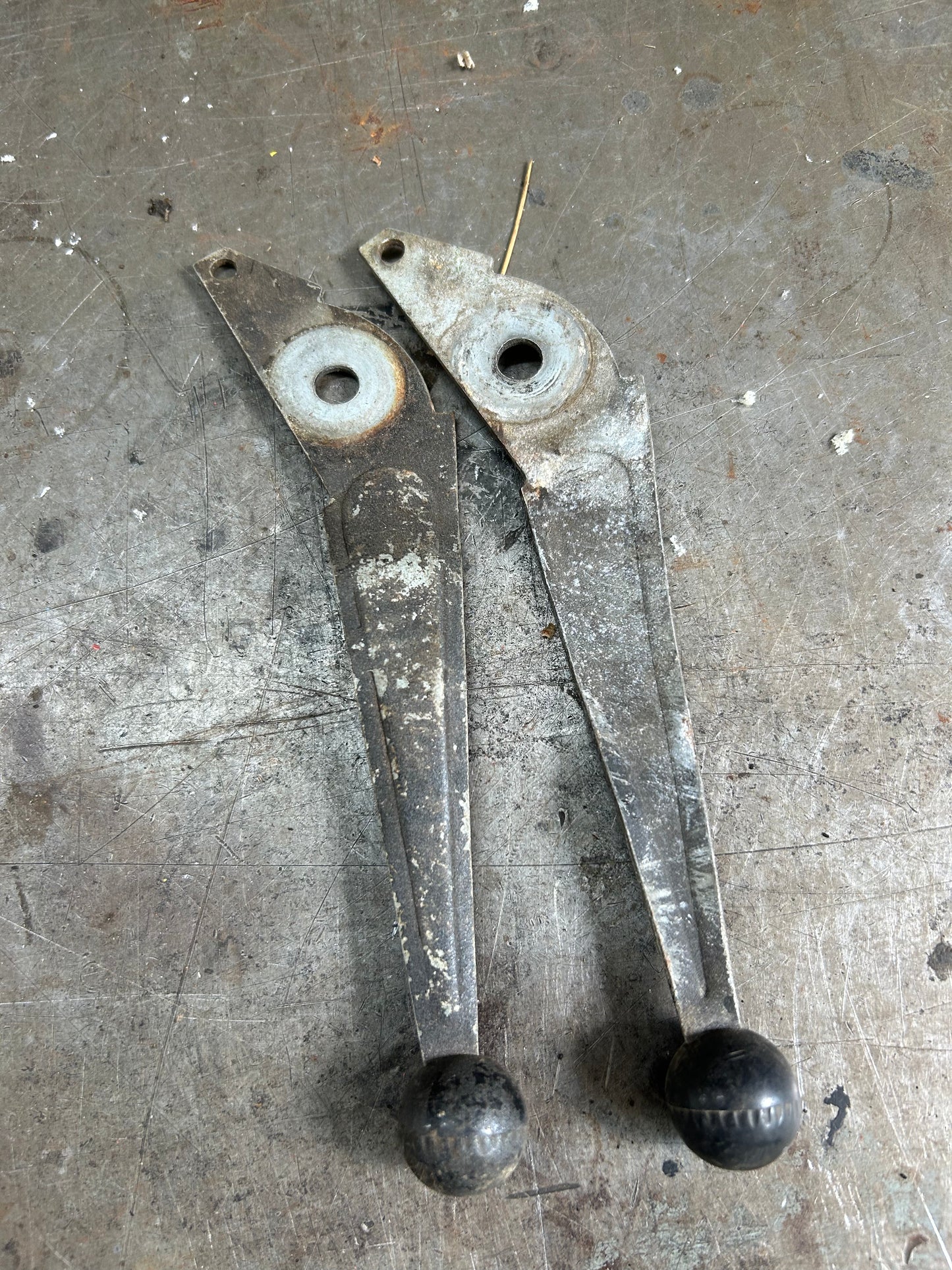 1965-70 Type 1 Beetle Heater Control Lever Pair