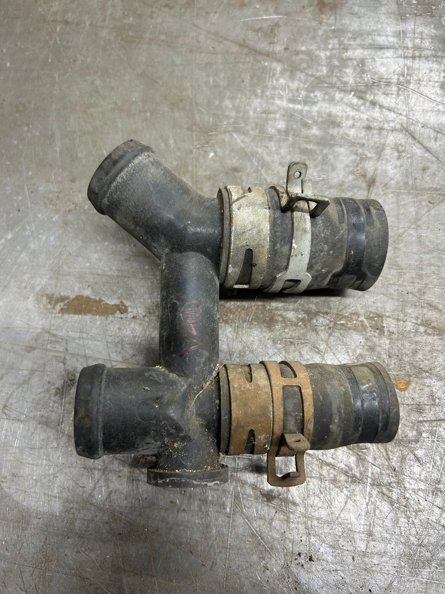 1983-85 Vanagon H Coolant Flange