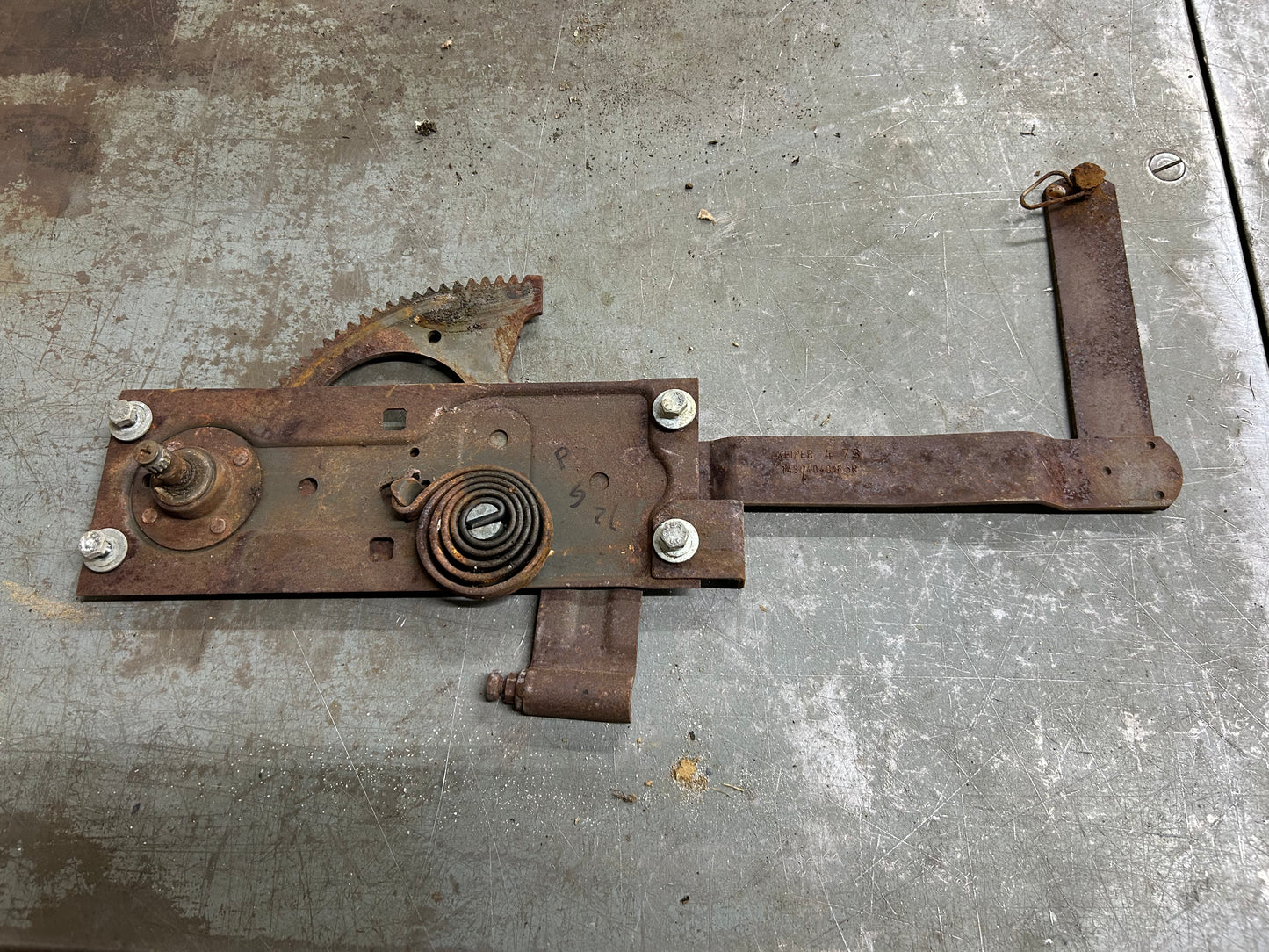 Karmann Ghia Coupe Right Window Regulator
