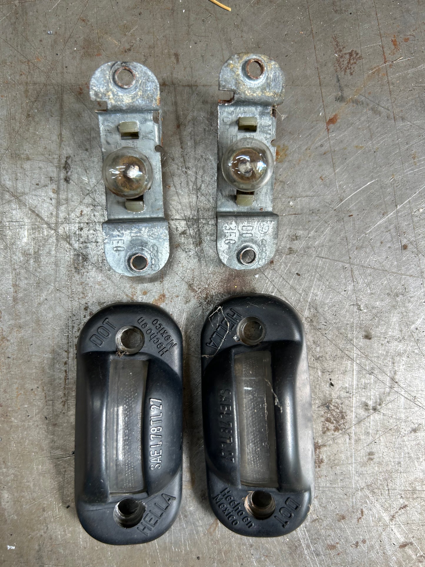 1974-92 MK1 Rabbit/Cabby/Jetta Tag Light Pair