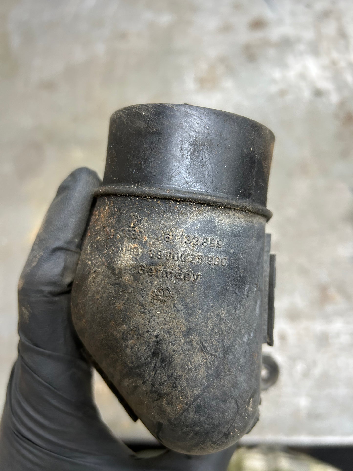 1974-92 MK1 Rabbit Fuel Injection Air Cleaner Intake Elbow
