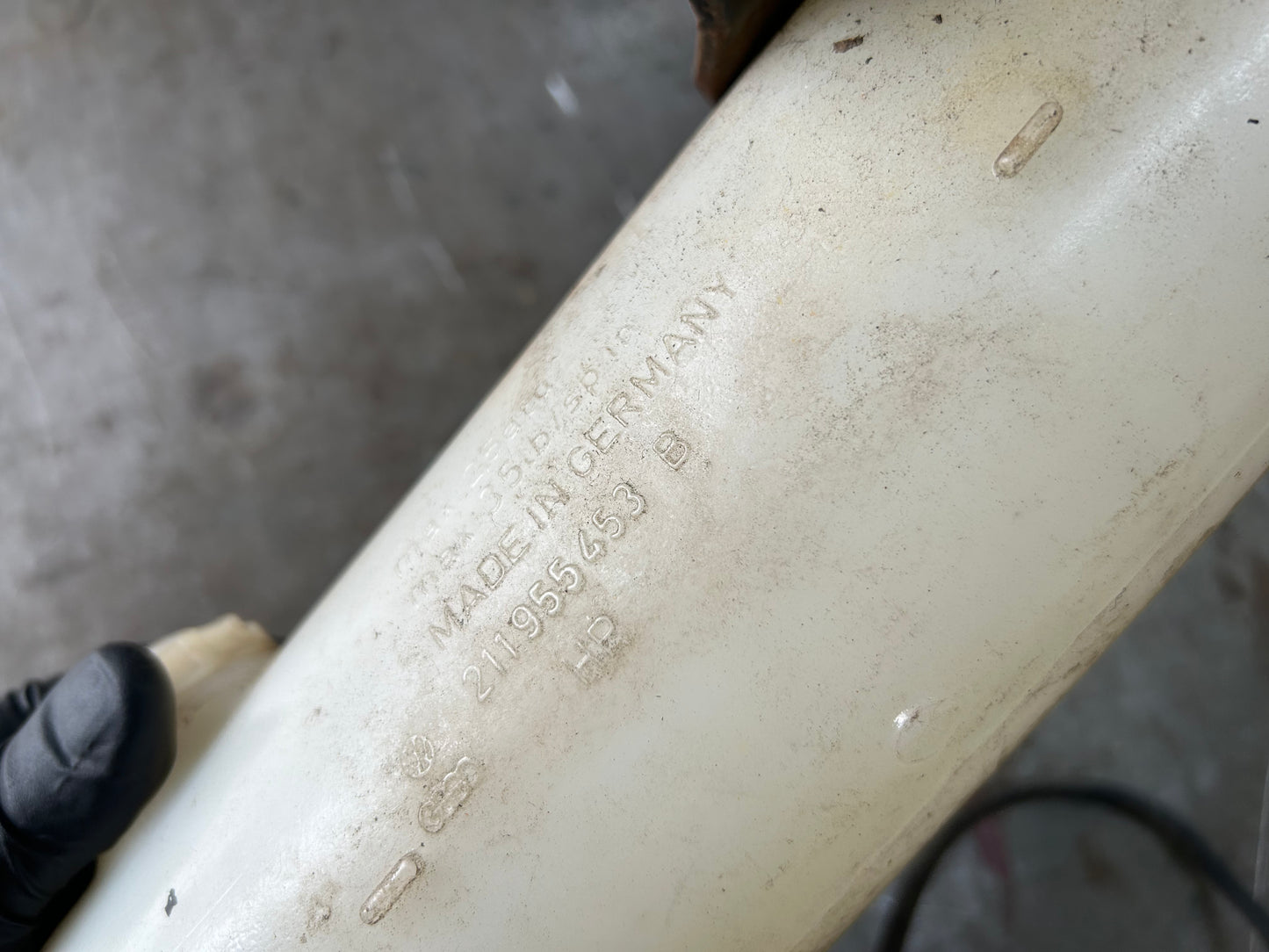 1973-79 Type 2 Bus Winshield Washer Fluid Bottle