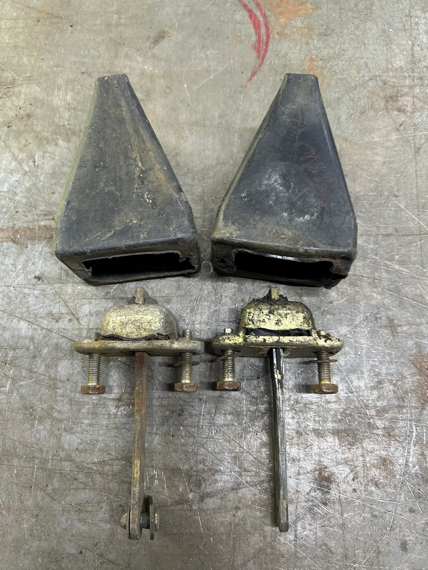 1974-92 MK1 Rabbit/Caddy/Cabby/Scirocco Door Check Strap Pair