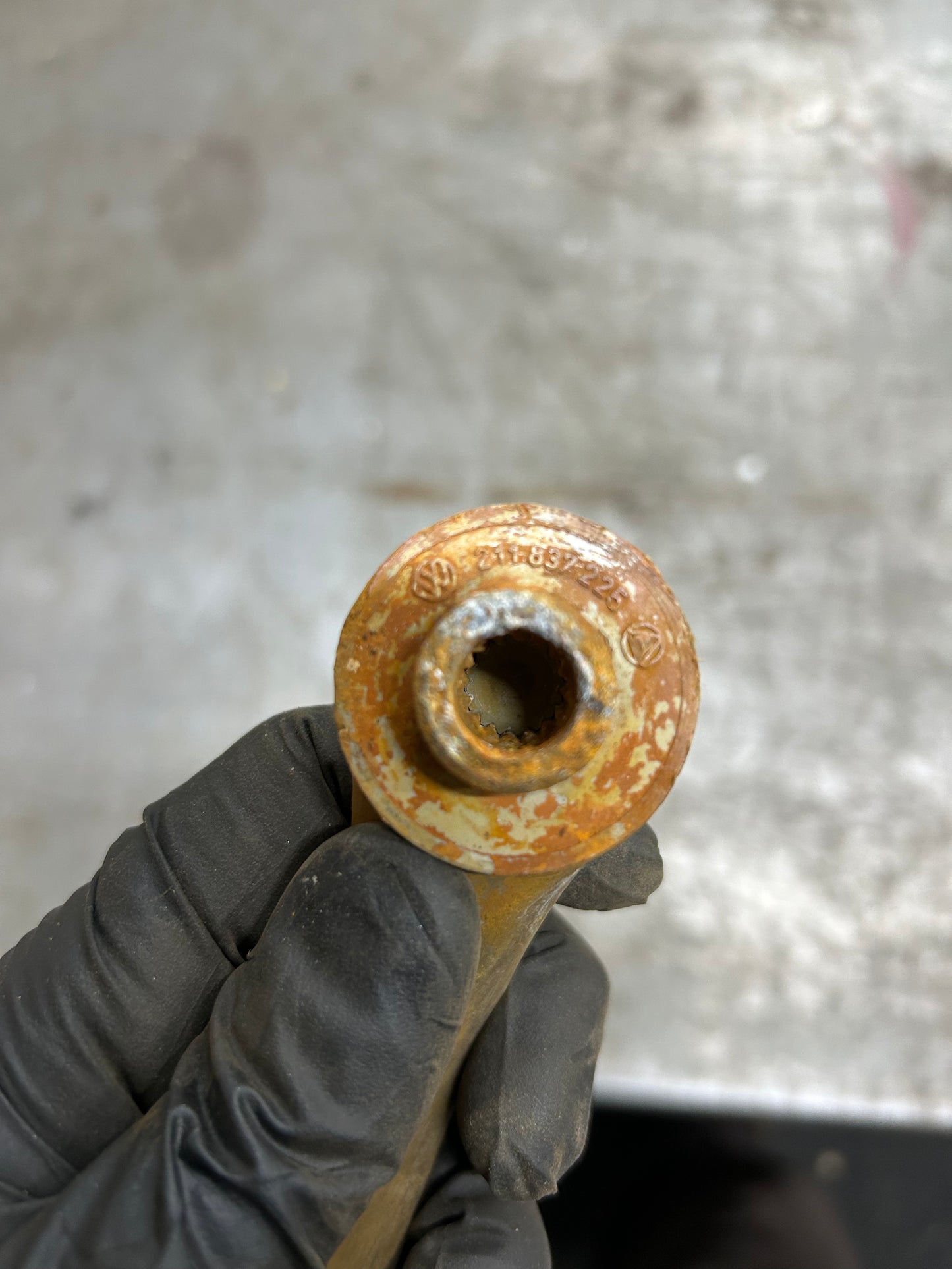 Type 2 Split Bus Interior Door Handle