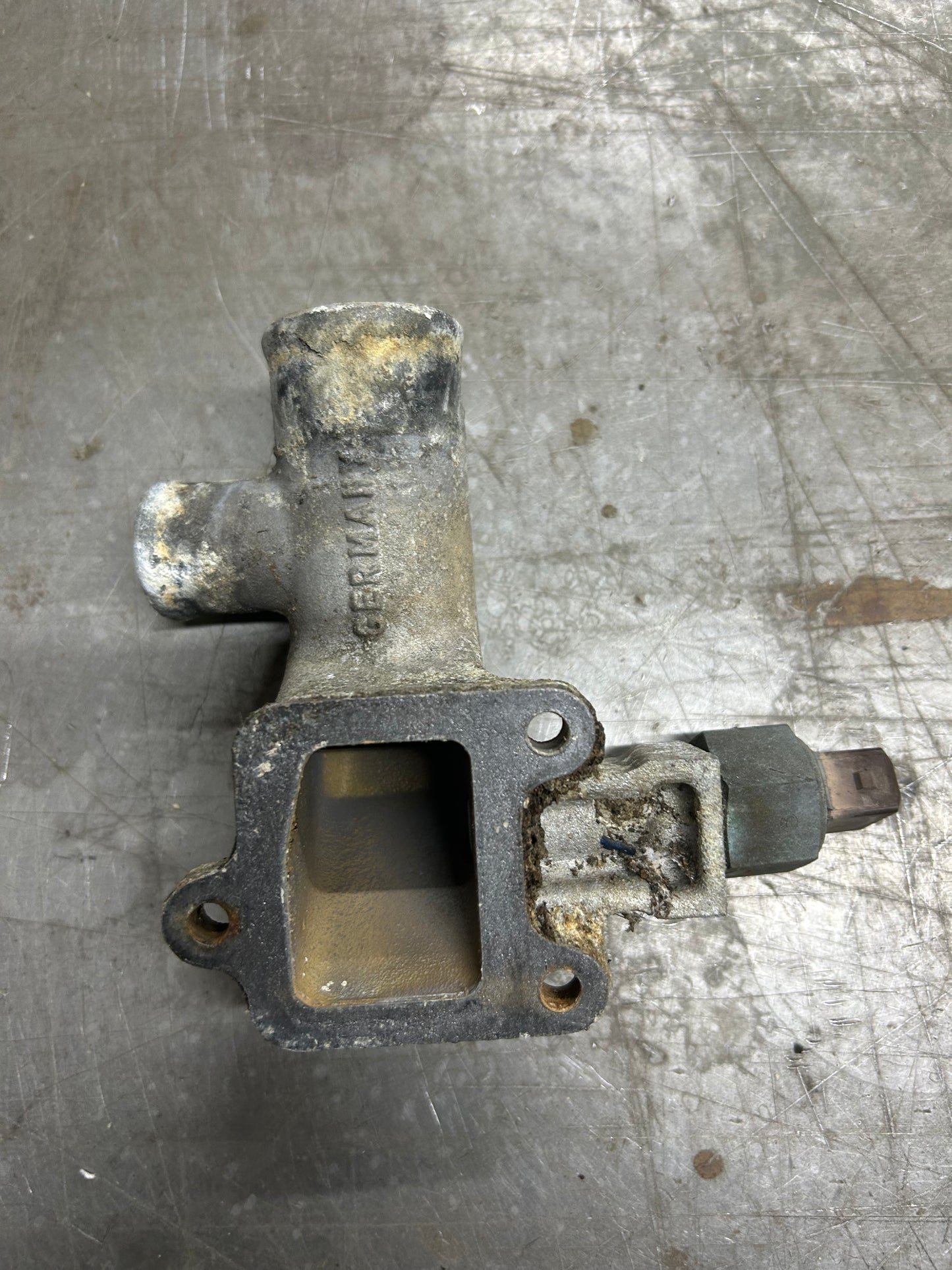 Early Mk1 Rabbit/Caddy 1.6 Gas Engine Upper Coolant Flange