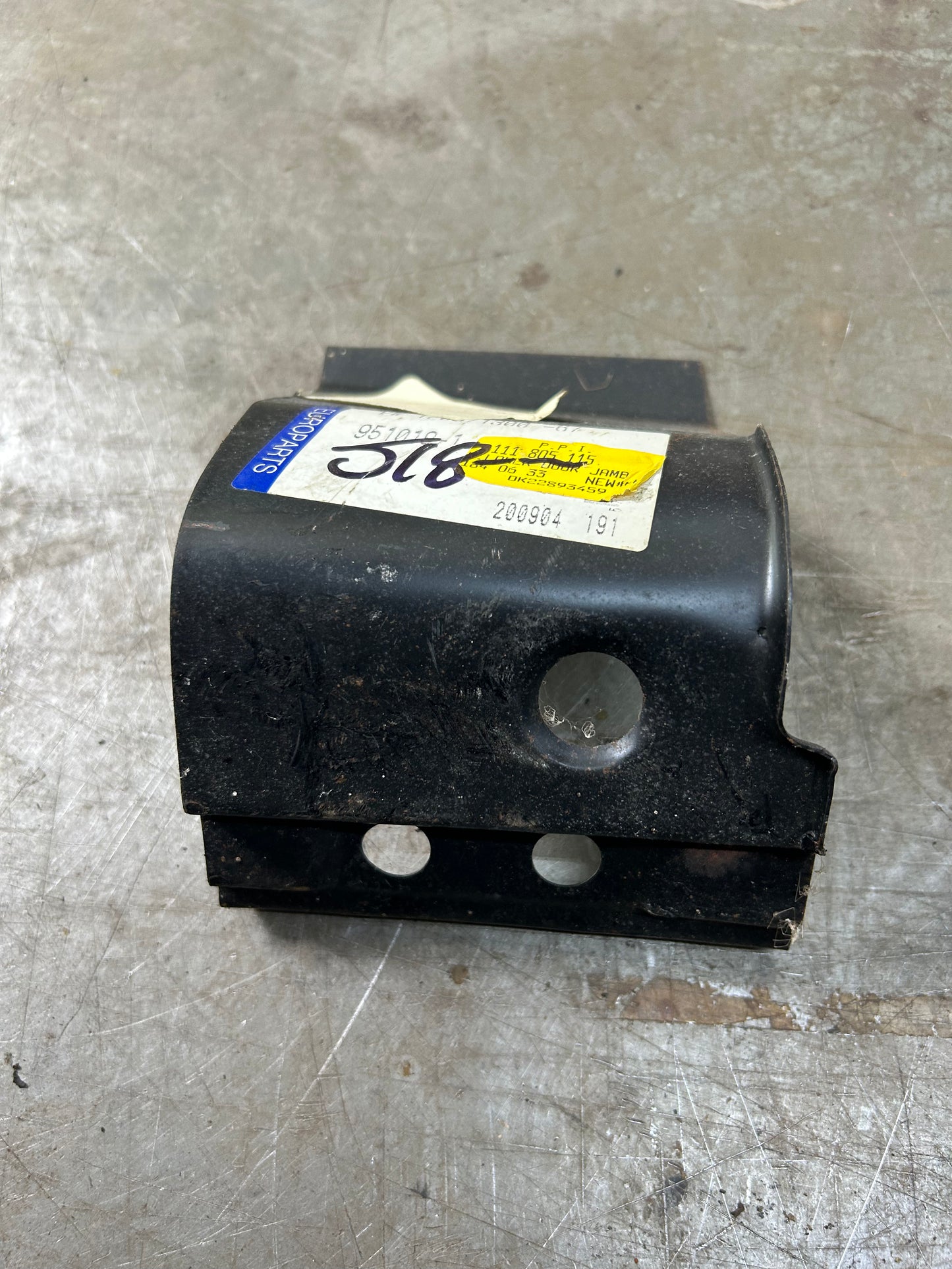 New 1967-77 Beetle Left Lower Door Patch Panel