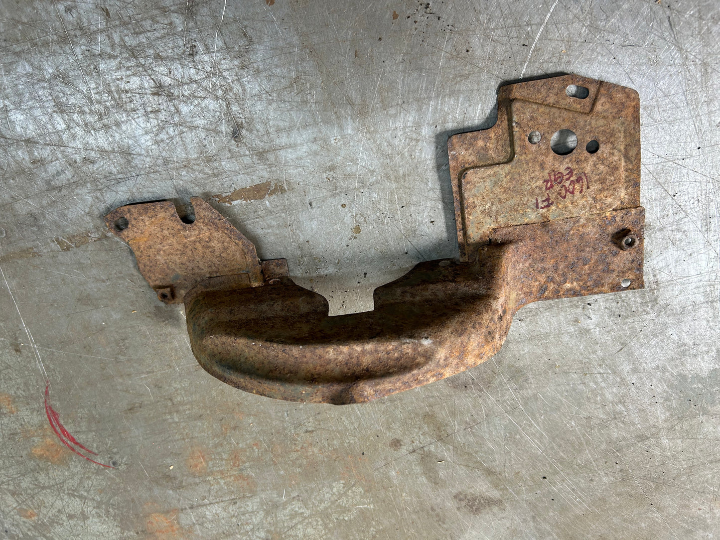 1975-79 Type 1/2 1600cc Dual Port Crank Pulley Tin EGR