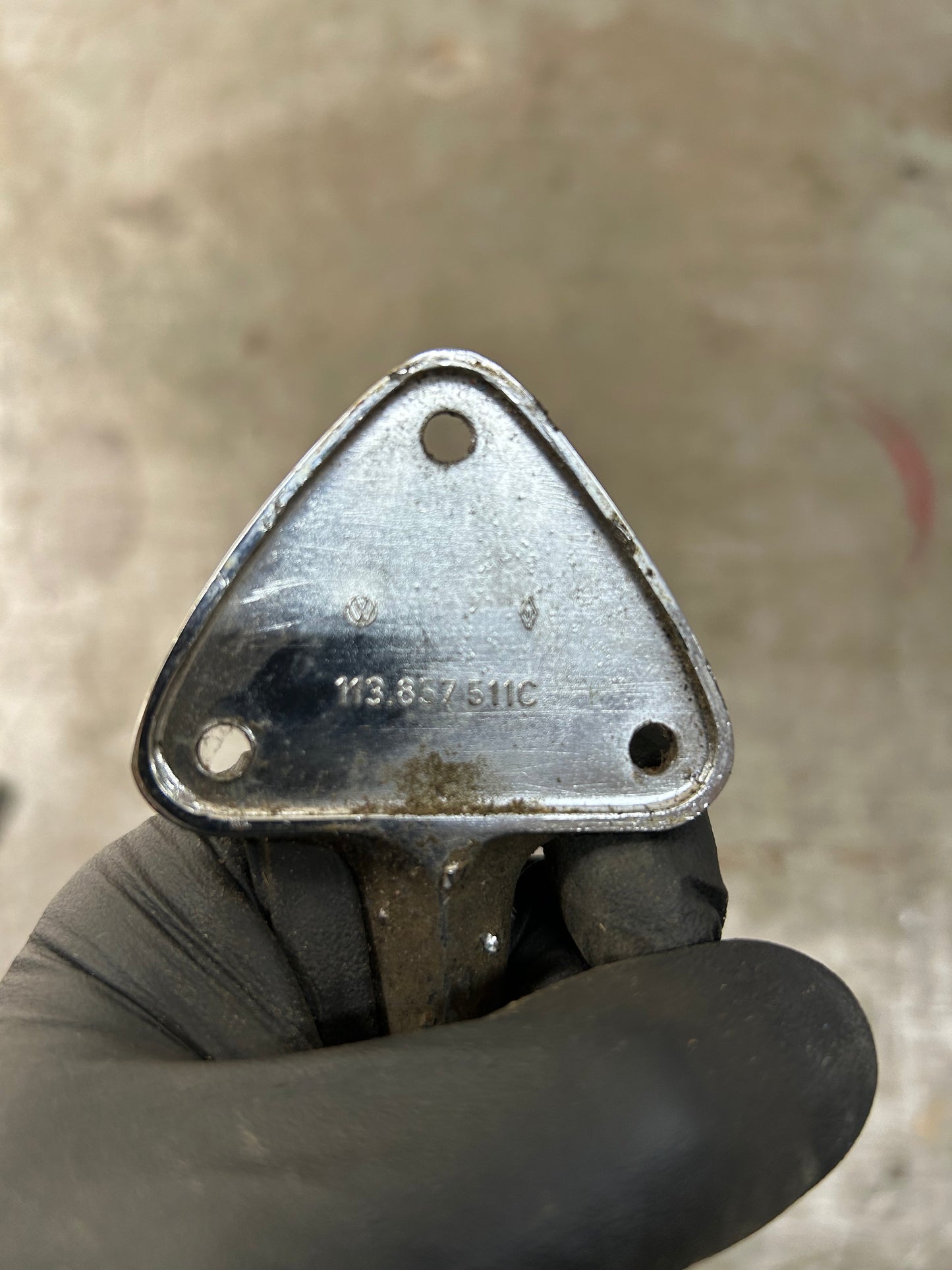 1965-67 Type 1 Beetle Interior Rear View Mirror