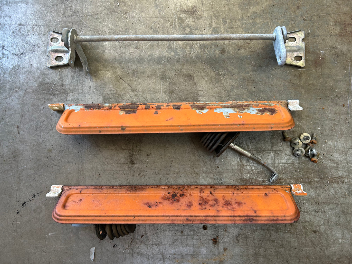1968-79 Type 2 Bus Fresh Air Intake Flap Pair
