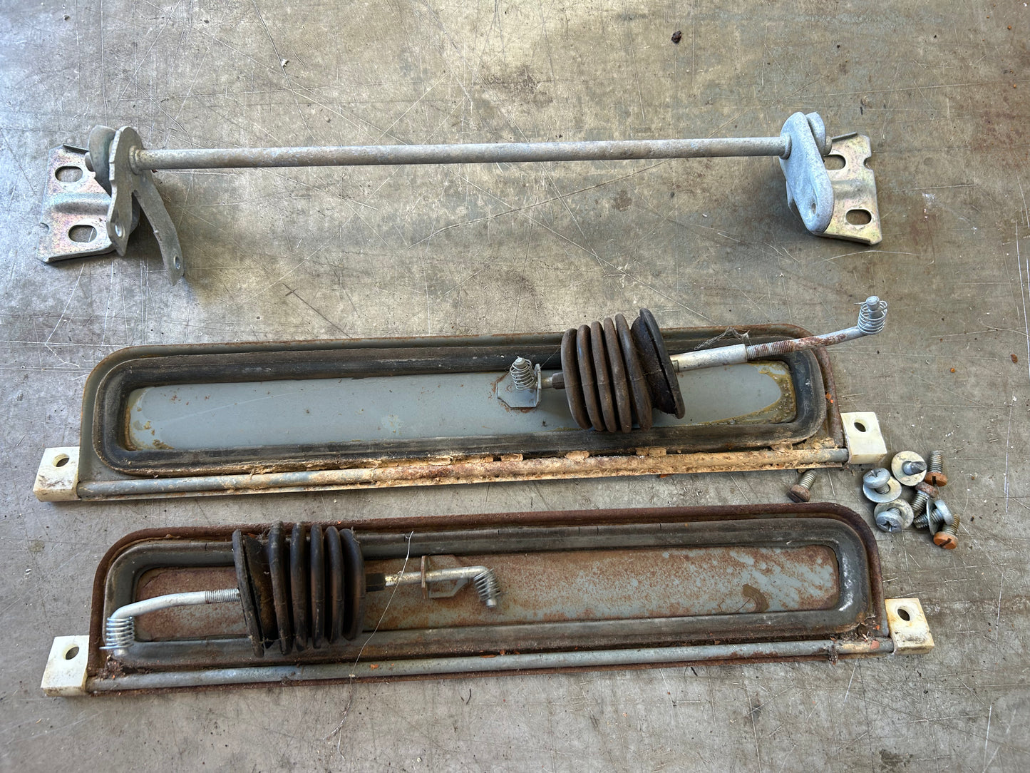 1968-79 Type 2 Bus Fresh Air Intake Flap Pair