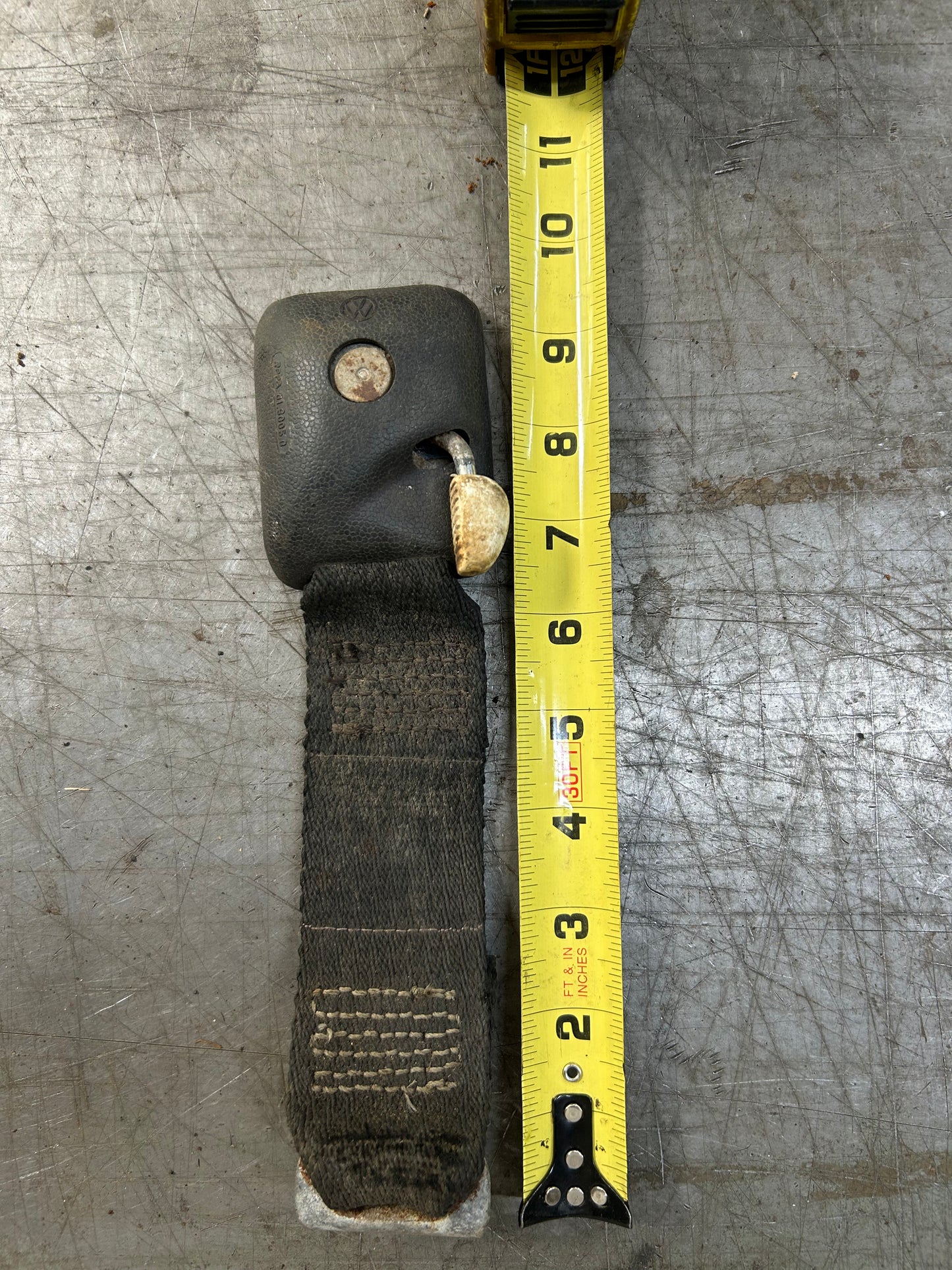 1968-71 Type 1 Beetle Rear Seat Belt Receiver