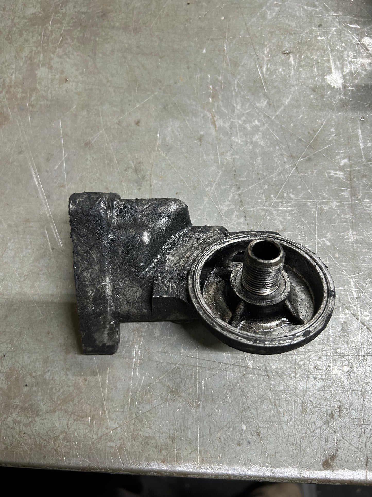 1977-85 Dasher/Audi 400 Diesel Oil Filter Mount Housing