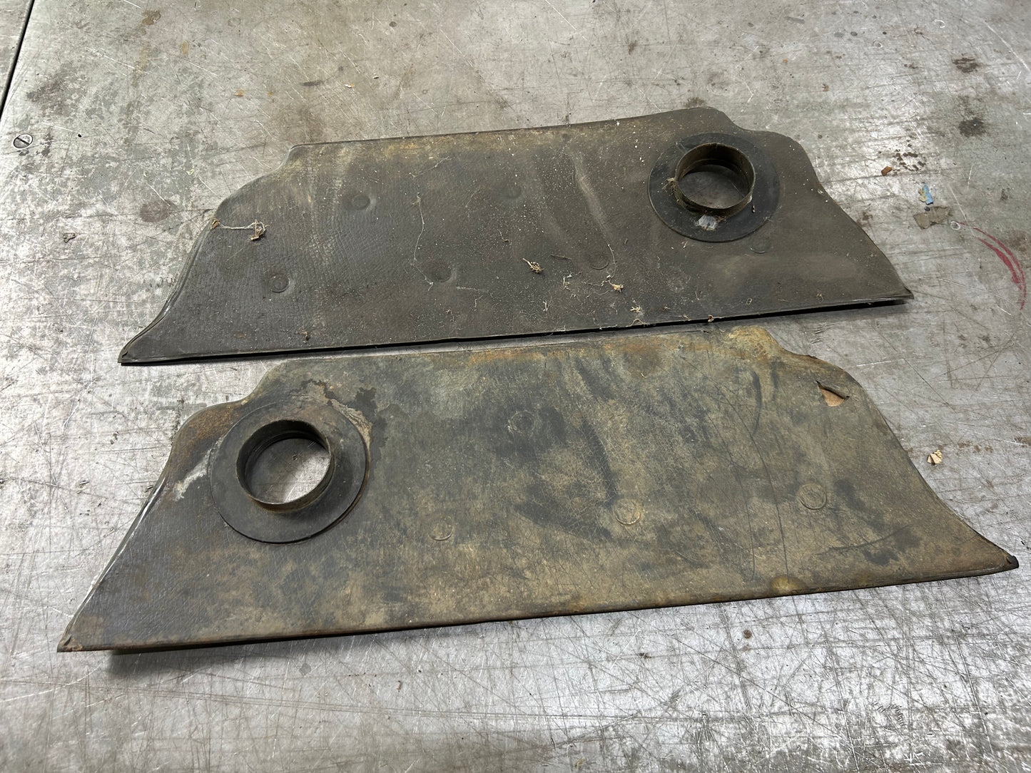 Type 1 Beetle Rear Under Seat Kick Panel Pair