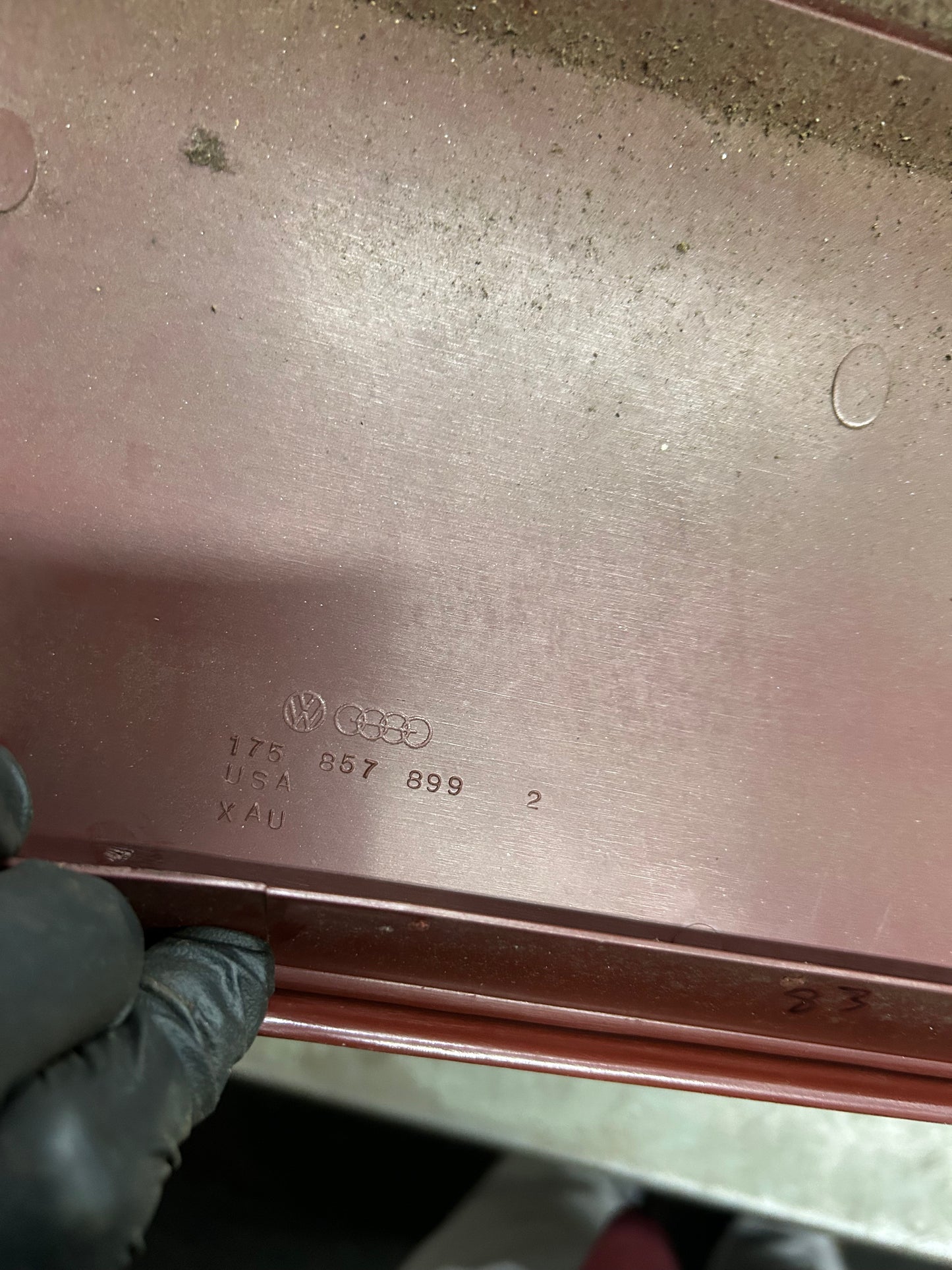 1981-84 MK1 Rabbit/Caddy/GTI Knee Blocker Cover