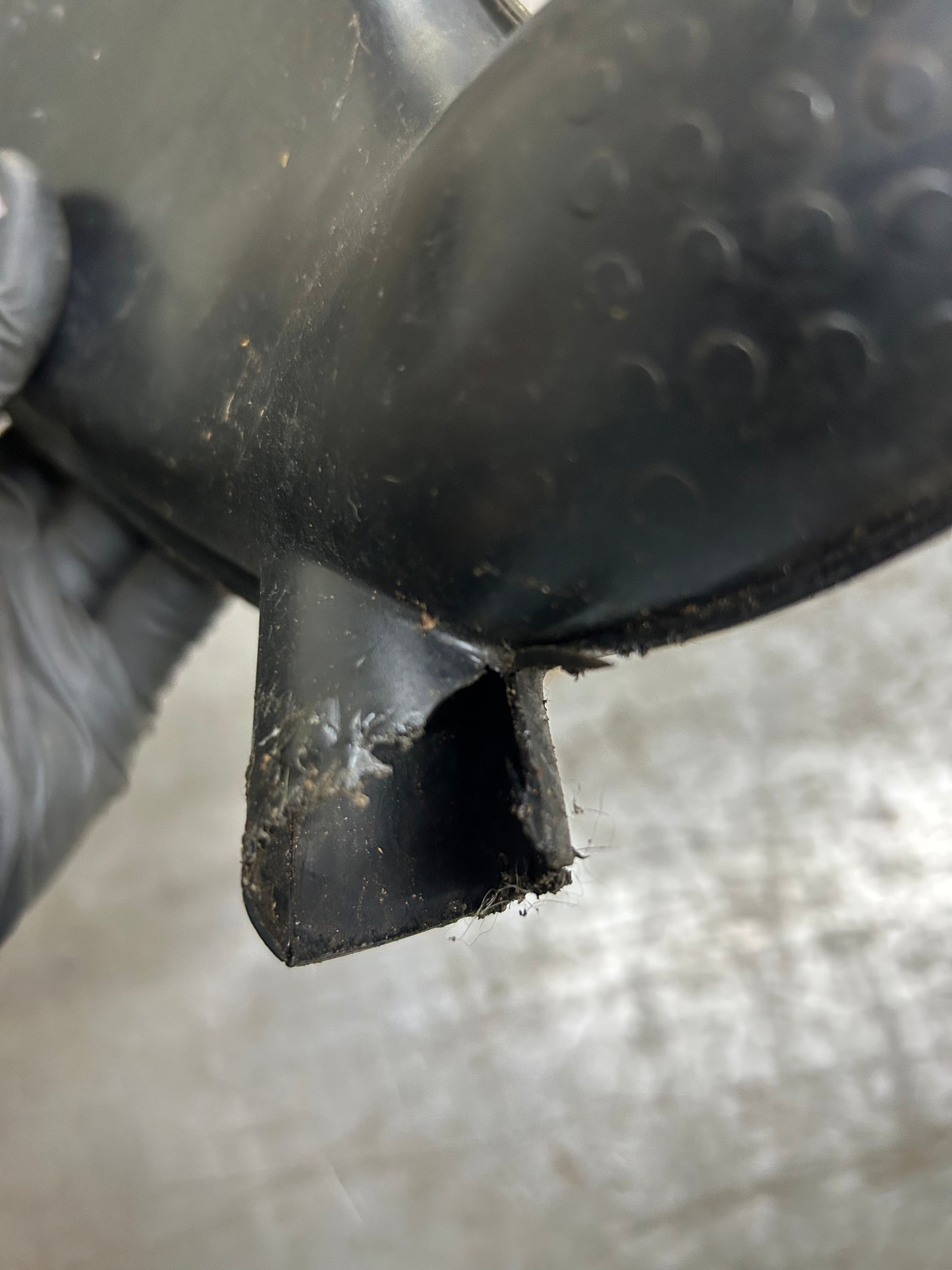 1971-77 Standard Beetle Left Dash Defrost Duct