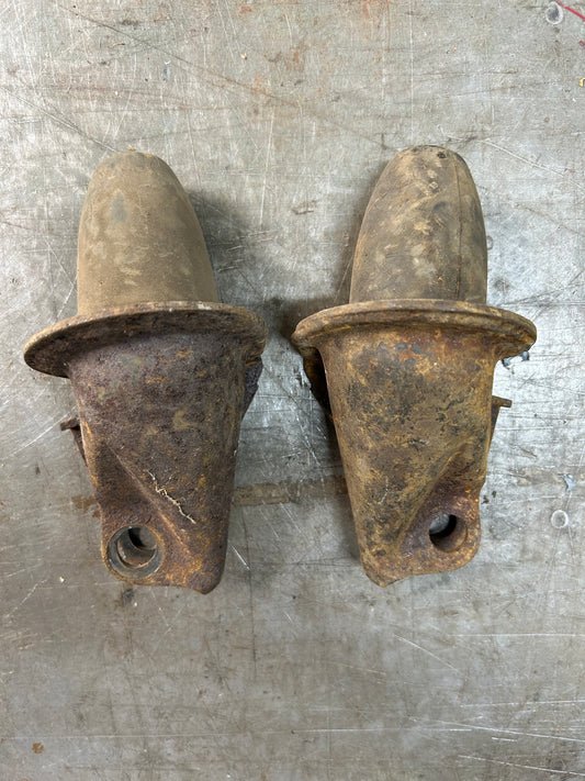 1967-Earlier Type 1 Beetle/Ghia Rear Bump Stop Bracket Pair