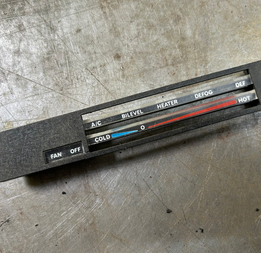 1974-80 MK1 Rabbit/Caddy/Scirocco HVAC Control Trim Panel