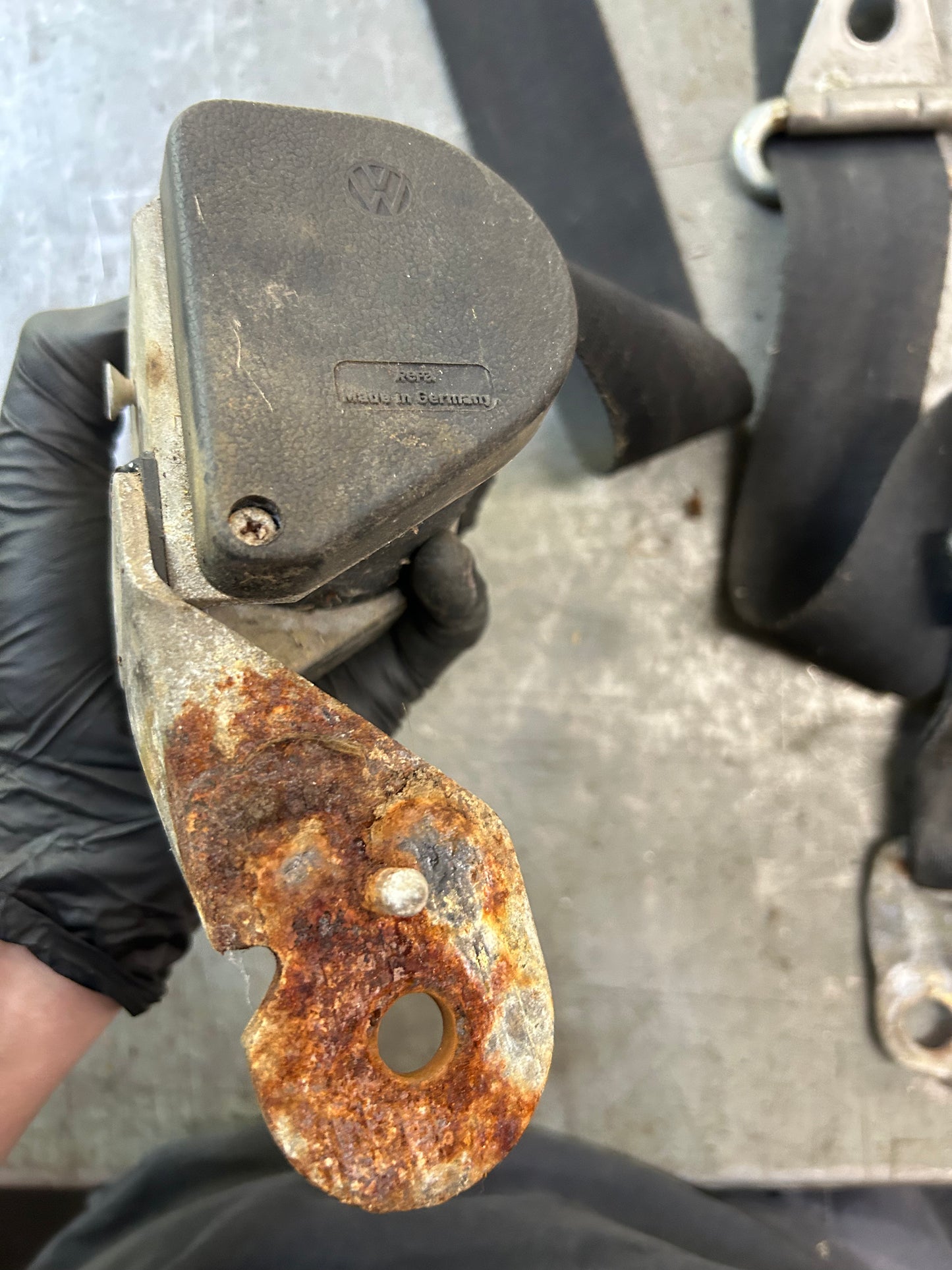 1972-77 Type 1 Beetle Right Front Seat Belt