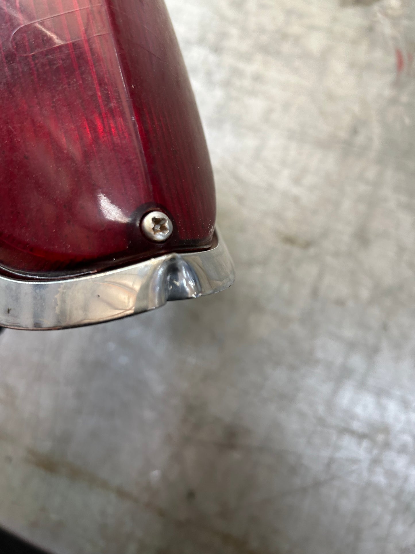 1969-Earlier Type 3 Taillight Assembly Pair