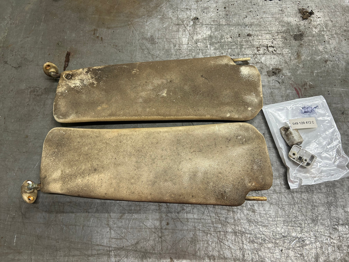 Later Model Type 3 Sunvisor Pair