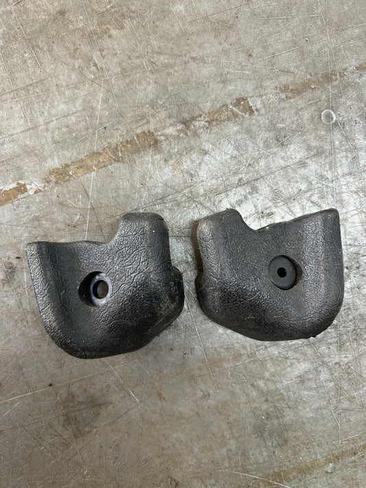 1985-93 MK1 Rabbit Convertible Roof Lock Cover Pair