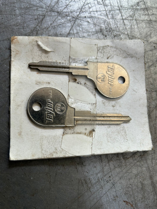 Type 1/2/3/Ghia Aftermarket Key Blanks