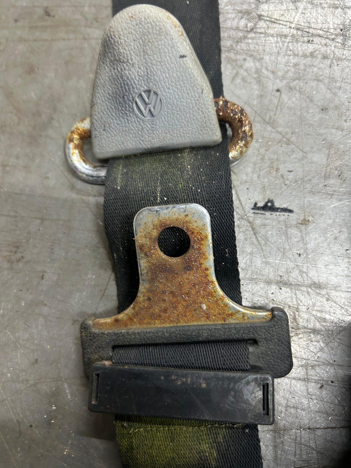 1973-77 Type 1 Beetle Sedan Left Front Seat Belt