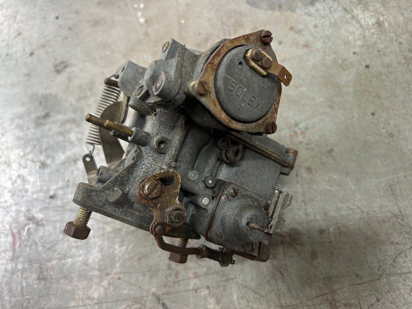 1600cc Type 1/2/Ghia Solex 34 Pict 3 Carb