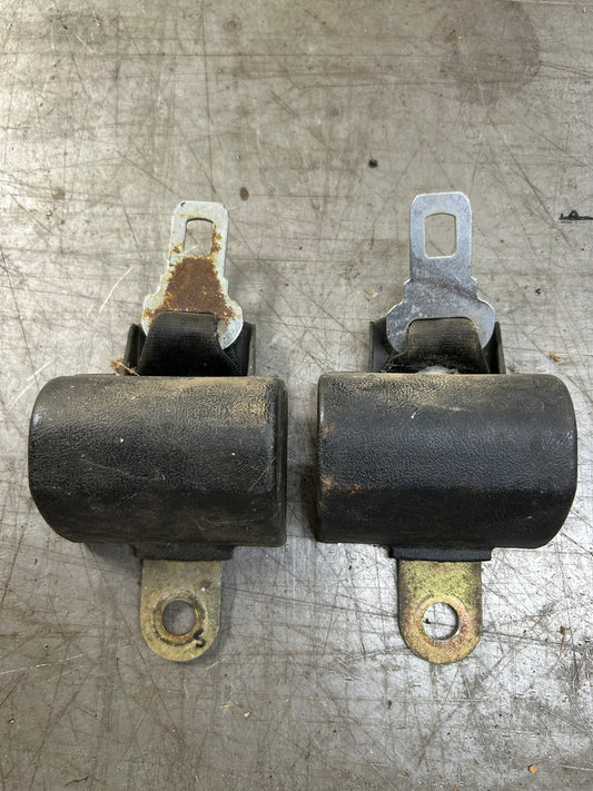 1979-80 MK1 Rabbit Rear Seat Belt Retractor Pair