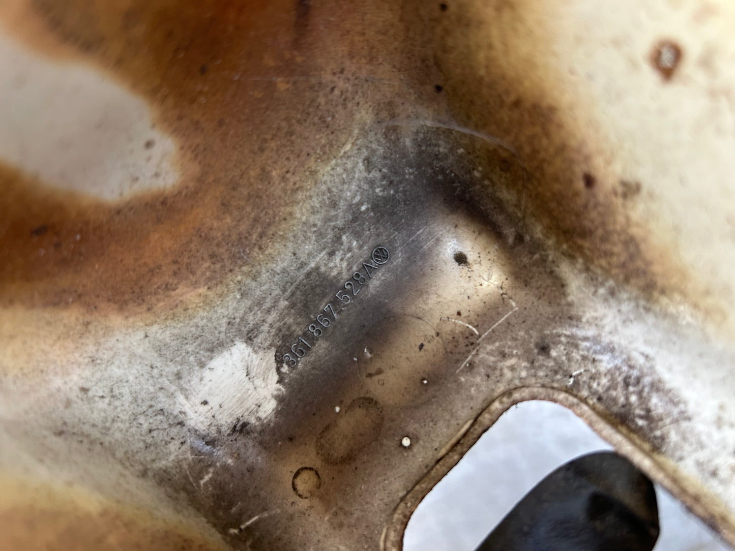 1967-73 Type 3 Squareback Hatch Hinge Cover Trim