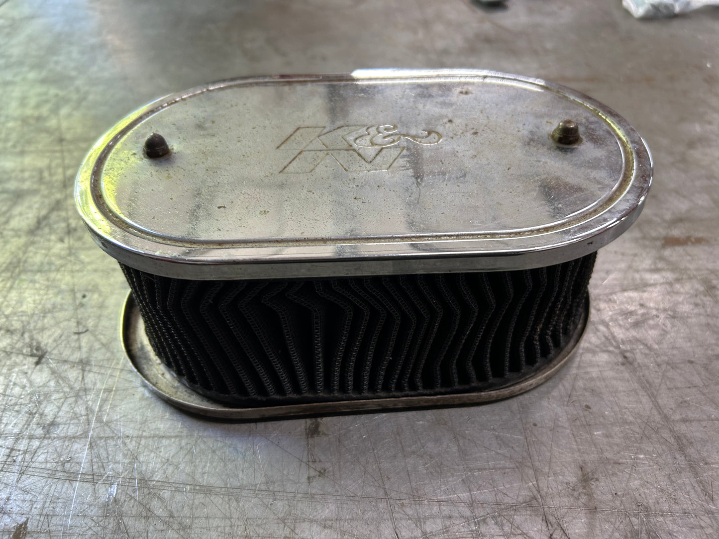 Weber 2 Barrel K&N Air Filter Housing