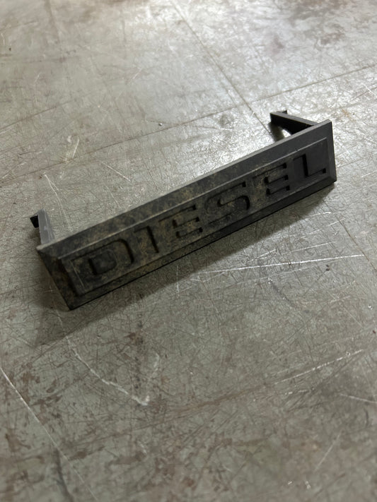 1985-88 MK2 Golf/Jetta Diesel Grill Emblem