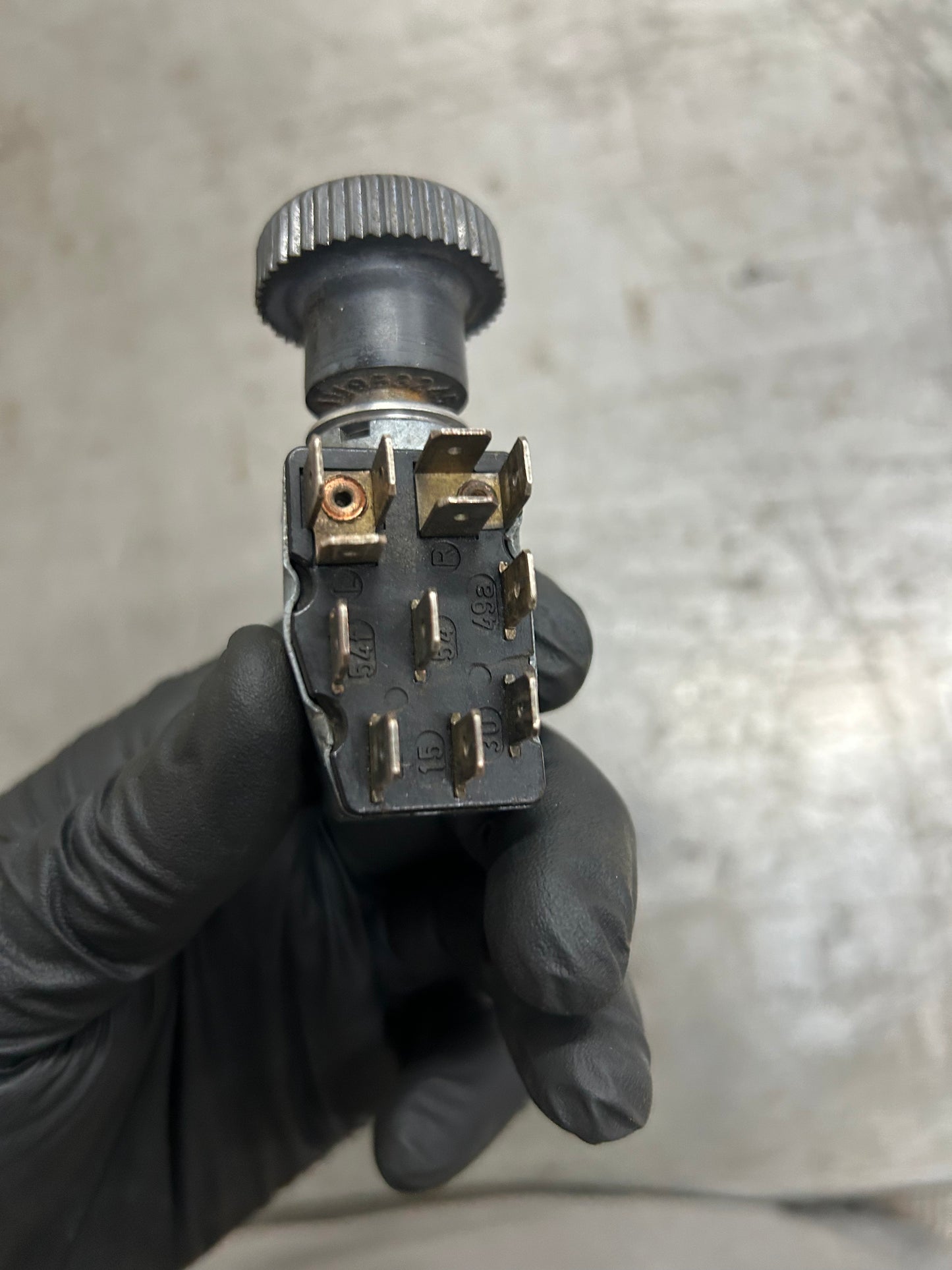 1968 Type 1 Beetle Emergency Flasher Switch