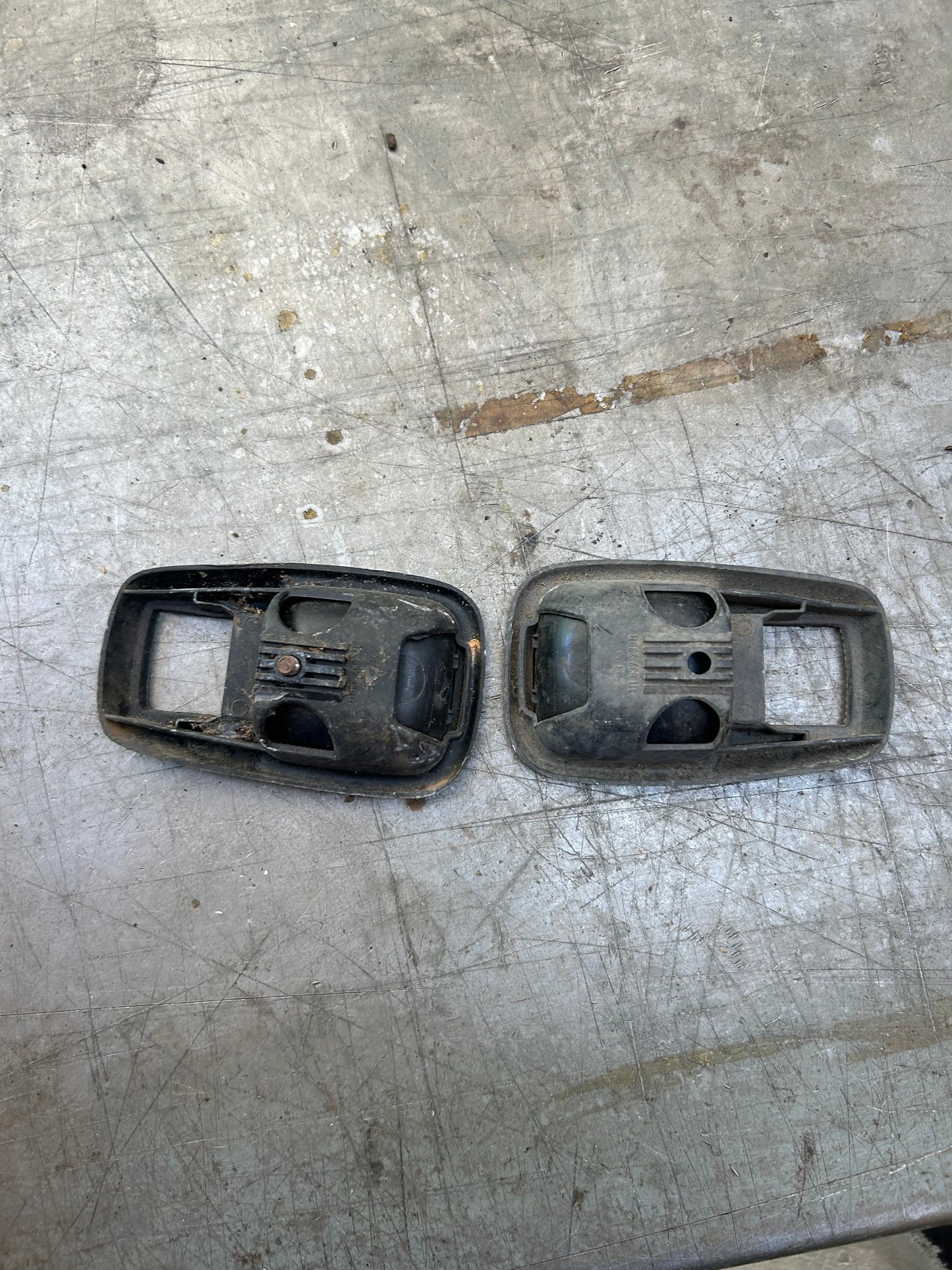 1971-79 Type 1 Beetle Interior Door Handle Trim Pair