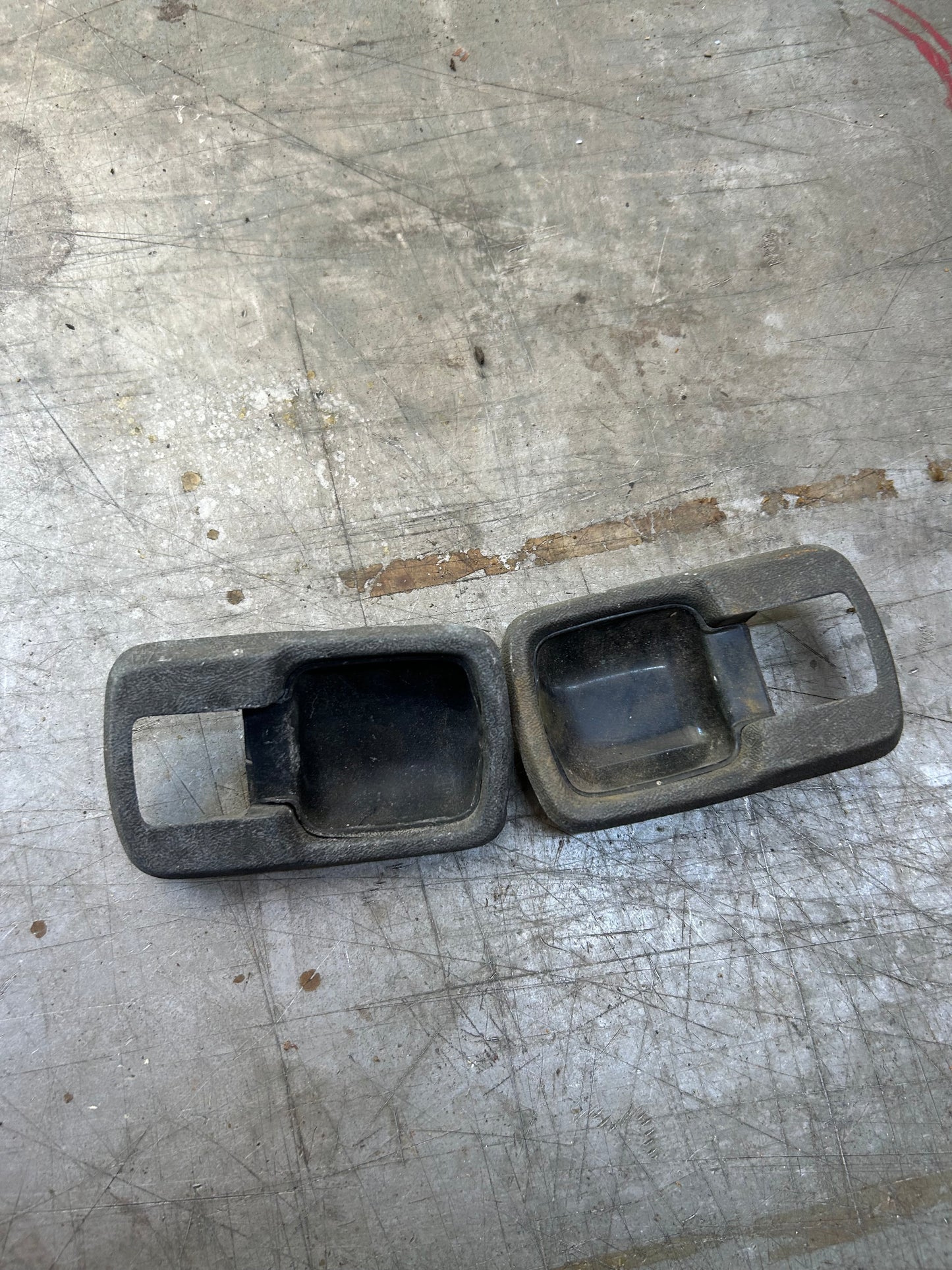 1974-92 MK1 Rabbit Interior Door Handle Trim Pair